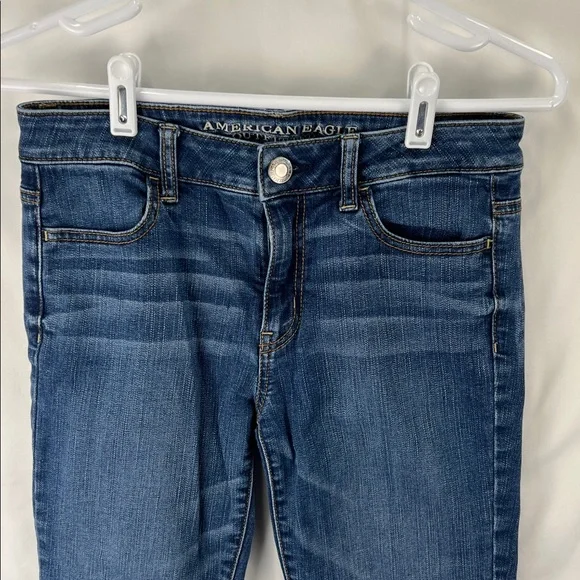 American Eagle - Women’s Jeans - Size 4 - High Rise Jegging Crop - Super Stretch - Picture 7 of 12